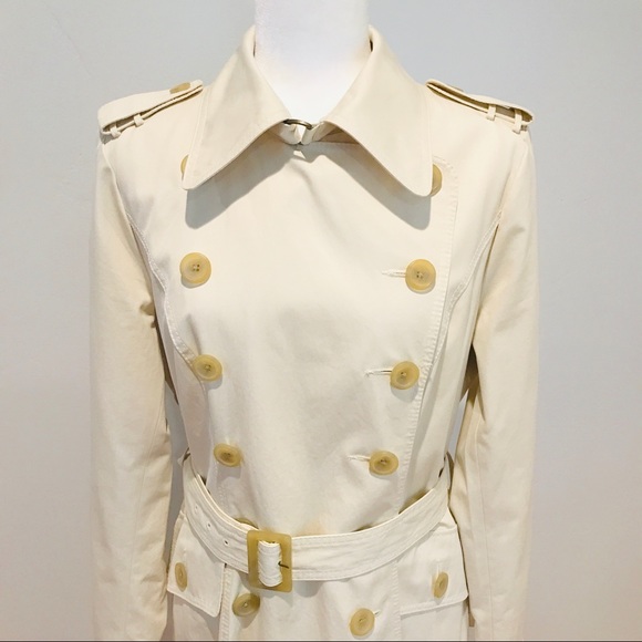 ❌ Sold ❌ Banana Republic Beige Trench Coat - Picture 5 of 8